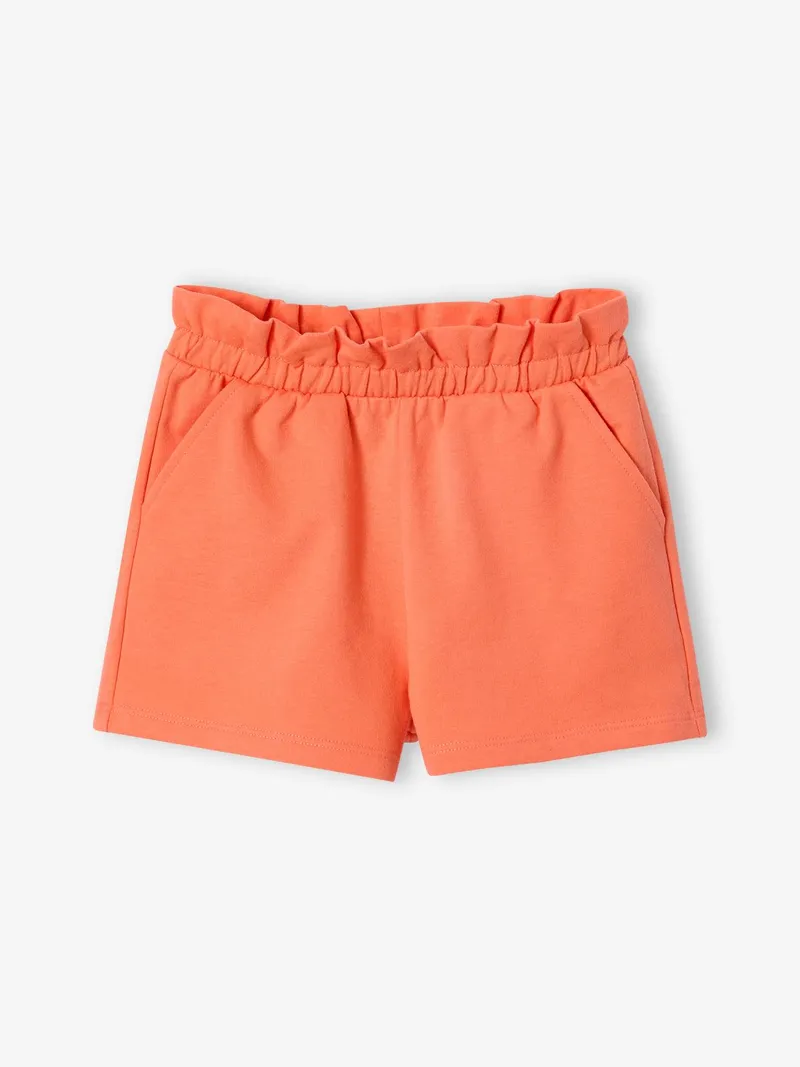 Vertbaudet 2er-Pack Mädchen Shorts mandarine, Mandarine, – Produktbild 2 von 4