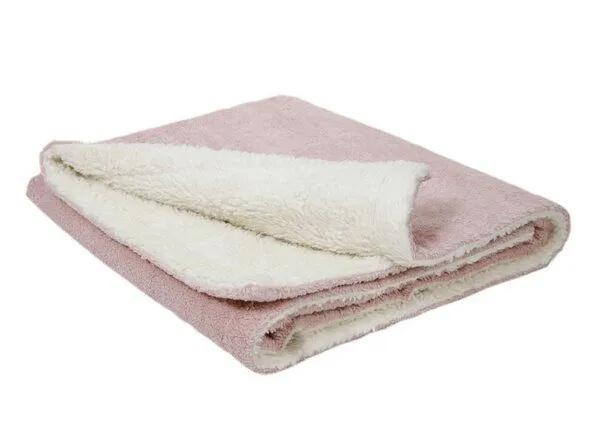 Efie Efie Babydecke weiß/rosa (KbA) – Produktbild 1 von 4