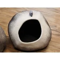 WoolFit WoolFit Katzenhöhle aus Filz, Grau, – Produktbild 2 von 4