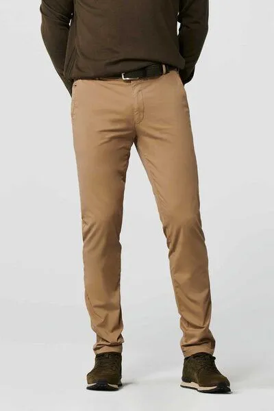 Meyer MEYER Constant Colour Baumwollchino, Braun (camel), – Produktbild 1 von 5