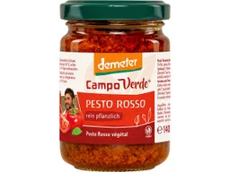 Campo Verde Campo Verde Bio-Pesto "Rosso" Tomate, 140 g – Produktbild 1 von 1