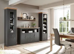 OTTO home Wandregal Westminster, Wandboard im Landhausstil, Hängeregal, Wandhalter, mit Ablagefach, vielseitig einsetzbar, 138 cm breit – Produktbild 1 von 1