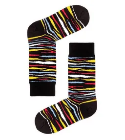 Natural Vibes Natural Vibes Zebra Socken Bio GOTS |Bunte Socken |Herren Damen Socken – Produktbild 1 von 1