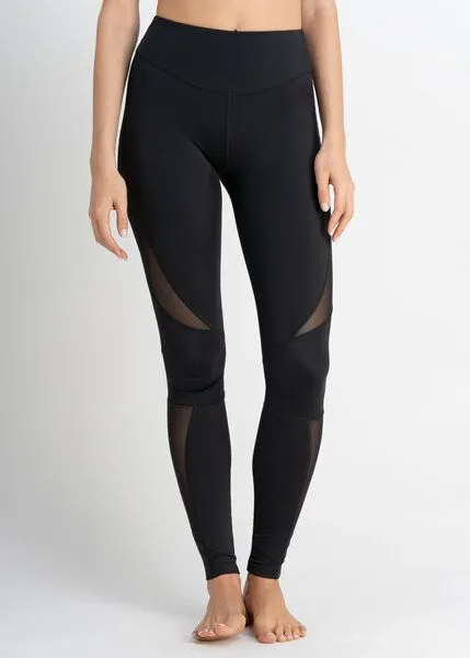 Bodyguard Bodyguard Audrey Leggings mit Innentasche, Schwarz mit schwarzen nähten, – Produktbild 1 von 3