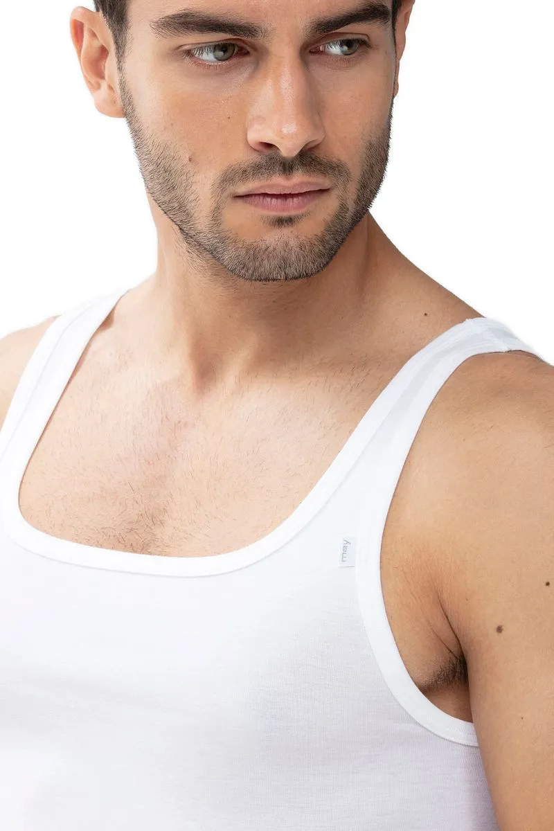mey Mey Noblesse Athletic Singlet Weiß - Größe 6XL, Weiß, – Produktbild 4 von 5