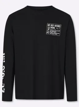 Catamaran Langarmshirt schwarz-bedruckt – Produktbild 1 von 1