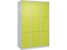 C+P C+P Schließfachschrank Classic PLUS, 9 Fächer, 1850x1200x500mm – Produktbild 1 von 1