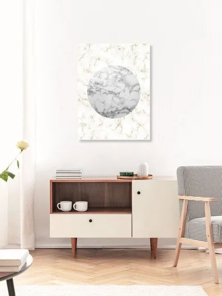 Photocircle Photocircle Poster / Leinwandbild - Marble Shape – Produktbild 3 von 4