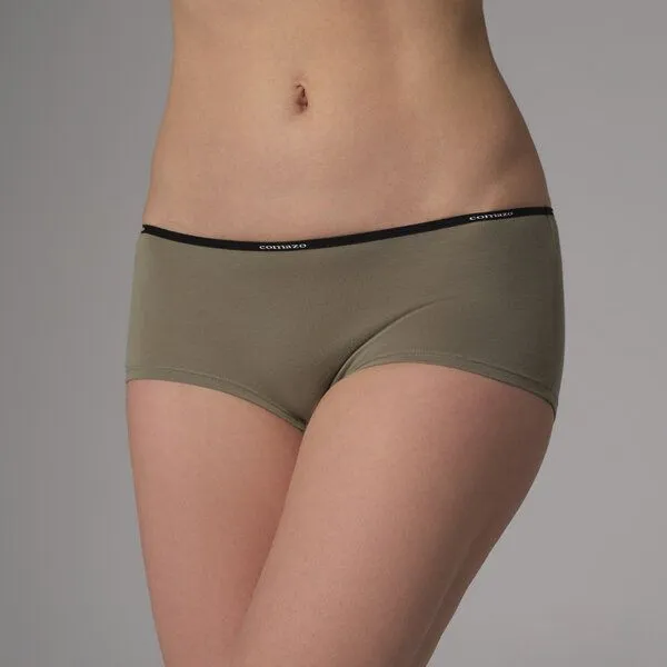 comazo|earth comazo|earth Fairtrade Panty | GOTS zertifiziert, Olive, – Produktbild 1 von 5