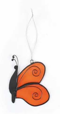 El Puente El Puente Deko-Anhänger "Schmetterling" | Fair Trade & Handmade aus Philippinen – Produktbild 1 von 1