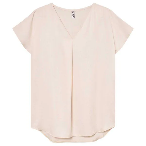 WiDDA berlin WiDDA berlin Kurzarm-Bluse BEAT, Offwhite, – Produktbild 1 von 2