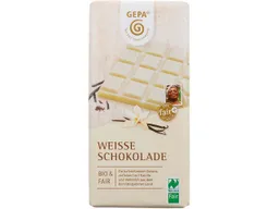 gepa GEPA Weiße Bio-Schokolade, 100 g – Produktbild 1 von 1