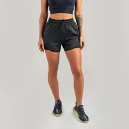 GymBeam OG1 STRIX Damen Essential Shorts Black M – Produktbild 1 von 1