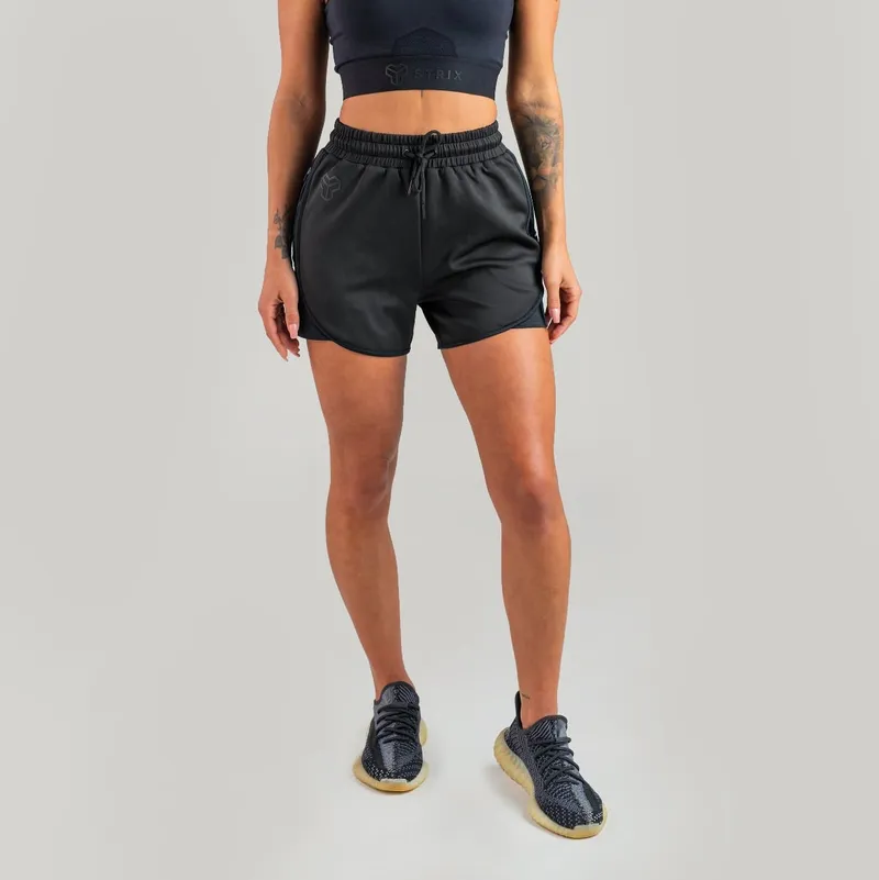 GymBeam OG1 STRIX Damen Essential Shorts Black S – Produktbild 1 von 1