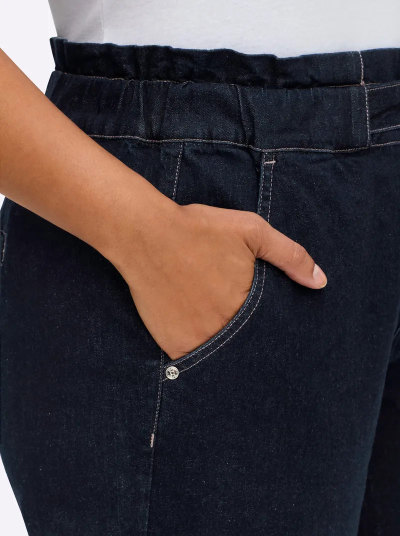 sheego Jeans dark blue, Dark blue, – Produktbild 2 von 2