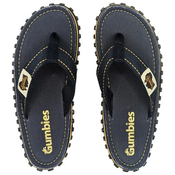 Gumbies Gumbies Classic - Nachhaltige Zehentrenner, Navy (dunkelblau), – Produktbild 1 von 4