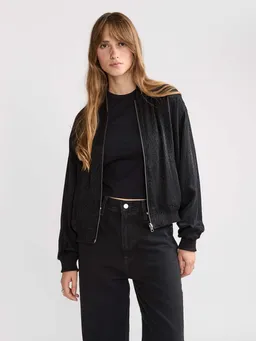Yahmo Yahmo Damen vegan Wendebomberjacke Lene Leo Oliv – Produktbild 1 von 1