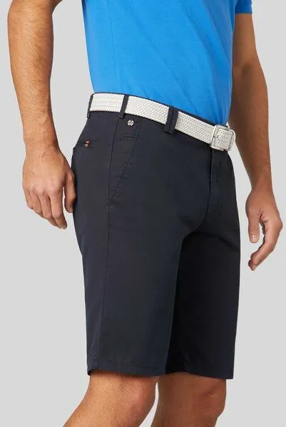 Meyer MEYER Baumwoll Stretch Bermuda, Blau (marine), – Produktbild 4 von 4