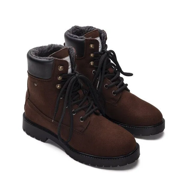 Nae Vegan Shoes Nae Vegan Shoes NAE Gadea - vegane, warme Mountain- Boots, Brown, – Produktbild 2 von 4