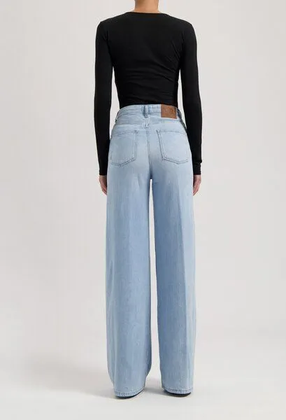 MUD Jeans MUD Jeans Damen Jeans Loose Fit "Sara - Stone Vintage", Stone vintage, – Produktbild 3 von 4