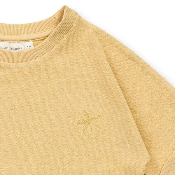 Sense Organics Sense Organics Kinder T-Shirt in gelb, Modell TALI, Yellow, – Produktbild 3 von 4
