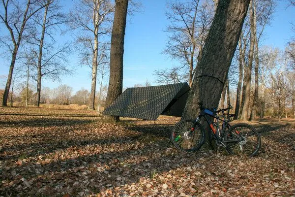 Hideaway Outfitters Hideaway Outfitters Hideaway UV Tarp 3 x 3 Meter, Zeltplane mit thermo Isolierung, Camouflage, – Produktbild 4 von 4