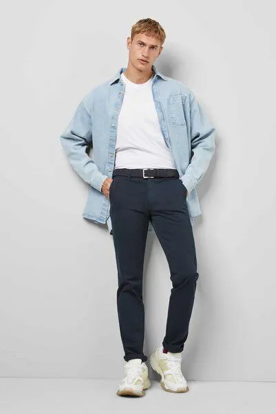 M 5 BY MEYER M 5 BY MEYER Casual Baumwollchino, Weiß (weiß), – Produktbild 1 von 6