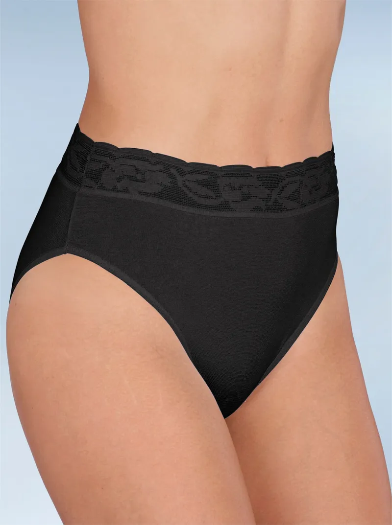 wäschepur Slip schwarz, Schwarz, – Produktbild 1 von 2
