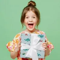 Fines Papeterie Fines Papeterie 3m Geschenkpapier für Kinder * Motiv MEER * auf Rolle * 300x47 cm * – Produktbild 1 von 1