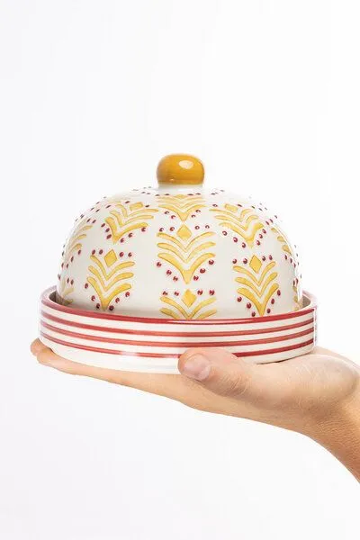 Tranquillo Tranquillo Käseglocke ORIENTAL, Rot, – Produktbild 5 von 6