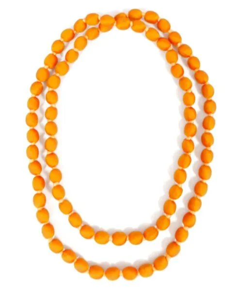 Schönes aus Indochina Schönes aus Indochina Seidenkette, Silbergrau, – Produktbild 3 von 4
