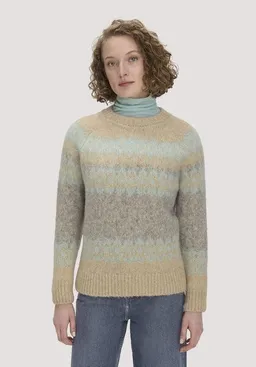 hessnatur hessnatur Stick Pullover Relaxed aus Alpaka und Bio-Baumwolle – Produktbild 1 von 1