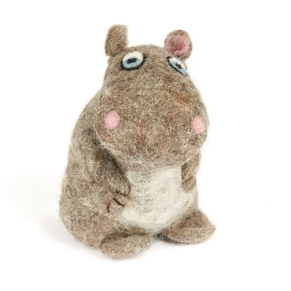 short'n'pietz short'n'pietz Nilpferd als Filz Eierwärmer – Produktbild 4 von 8