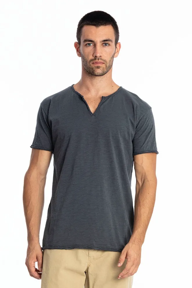 RAVENS VIEW IBIZA RAVENS VIEW IBIZA Herren vegan T-Shirt Eros Lava Blau, Dunkelblau, – Produktbild 2 von 2