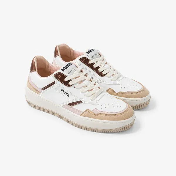 MoEa MoEa Sneakers GEN1 - Corn Pink & Brown, Brown, – Produktbild 2 von 4
