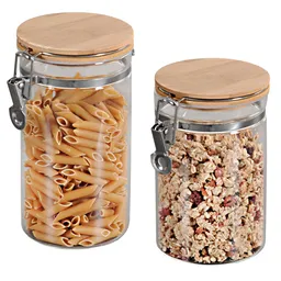 Kesper Kesper Aufbewahrungsglas, 2er-Set – Produktbild 1 von 1