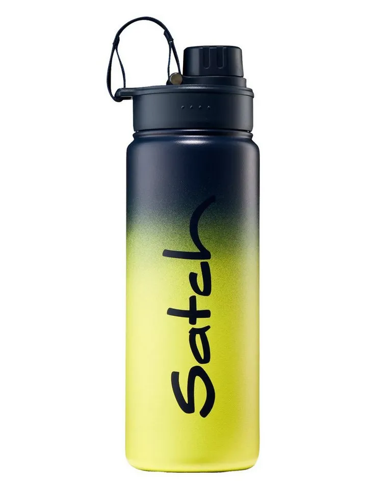 Satch Satch Trinkflasche Trinkflasche, auslaufsicher und kohlensäuregeeignet, Gelb, – Produktbild 1 von 5