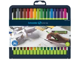 Schneider 16 Schneider Fineliner "Line Up" farbsortiert – Produktbild 1 von 1