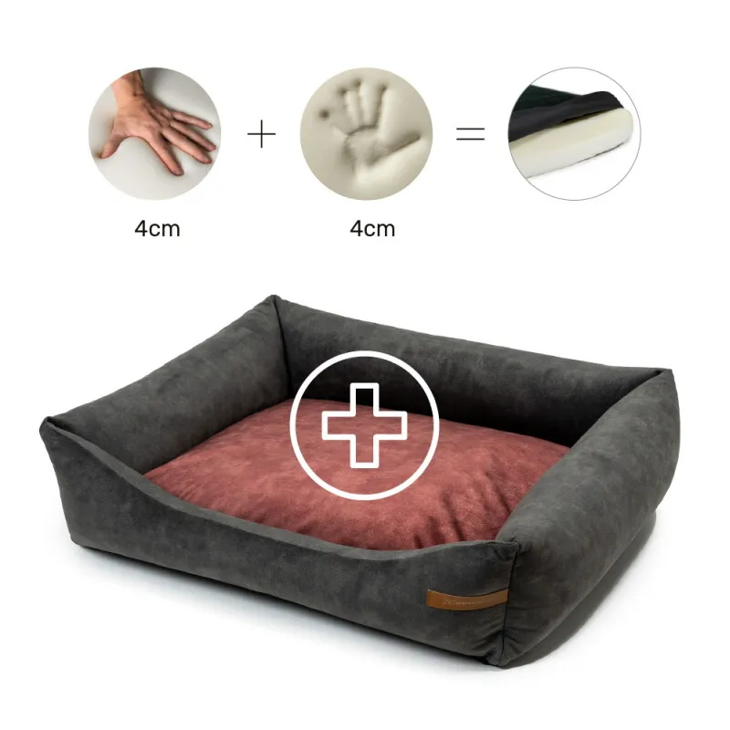Rexproduct Rexproduct Otto Orthopädisches Hundebett Grau S-XL – Produktbild 1 von 2