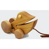 Mitienda Shop Mitienda Shop Ziehtier Frosch Emil aus Massivholz – Produktbild 1 von 1