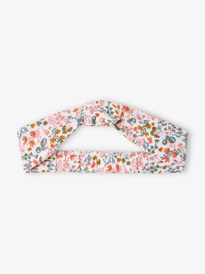 Vertbaudet Kleid mit Haarband für Mädchen Baby, Zartrosa, – Produktbild 2 von 4