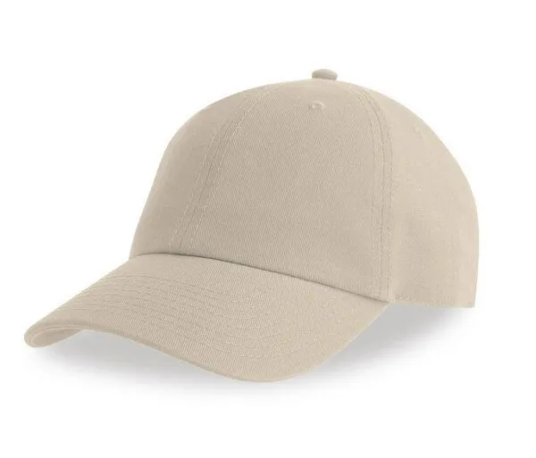 Atlantis Headwear Atlantis Headwear Fraser Cap Bio Baumwolle verstellbar, Stone, – Produktbild 1 von 3