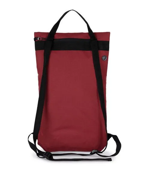 YTWOO YTWOO Flacher, recycelter City-Rucksack, Dunkelrot, – Produktbild 3 von 4