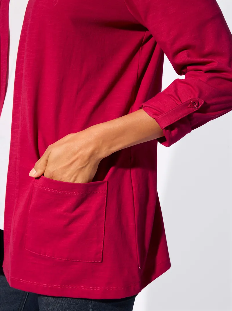 Witt Shirtjacke erdbeere, Erdbeere, – Produktbild 2 von 2
