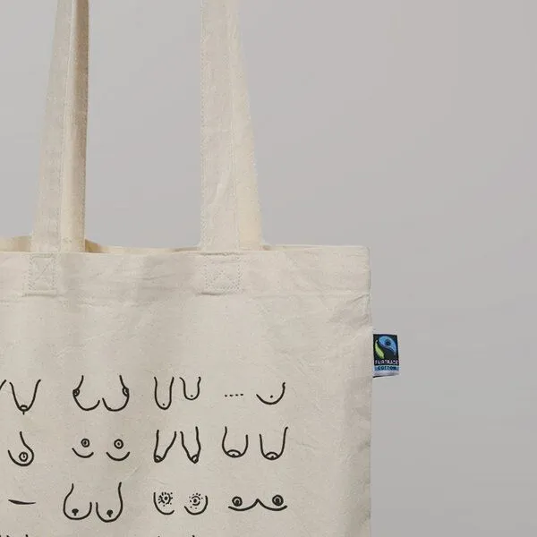 MYLILY MYLILY Brüste Beutel | Jutebeutel aus Baumwolle – Produktbild 4 von 4