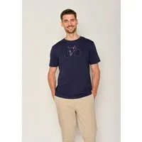 GreenBomb GREENBOMB Bike Mikkel Fusion - Lässiges T-Shirt aus Bio-Baumwolle / hochwertiger Print / GOTS / Fair & Vegan – Produktbild 1 von 1