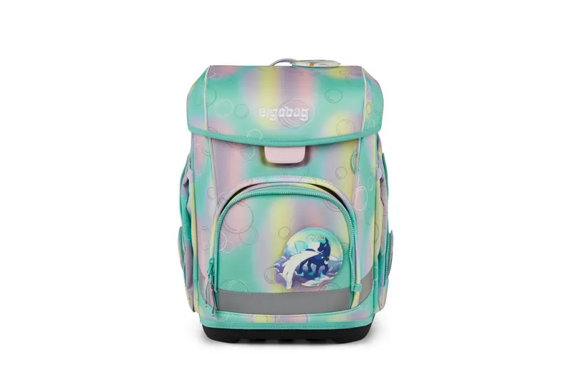 Ergobag Ergobag Schulranzen Schulranzen-Set CUBO LIGHT ZauBärwelt 5-teilig, 25/26 (5-teilig), Superleicht, Hugging-Rückensystem, für kleine/schmale Kinder, Blau, – Produktbild 3 von 4