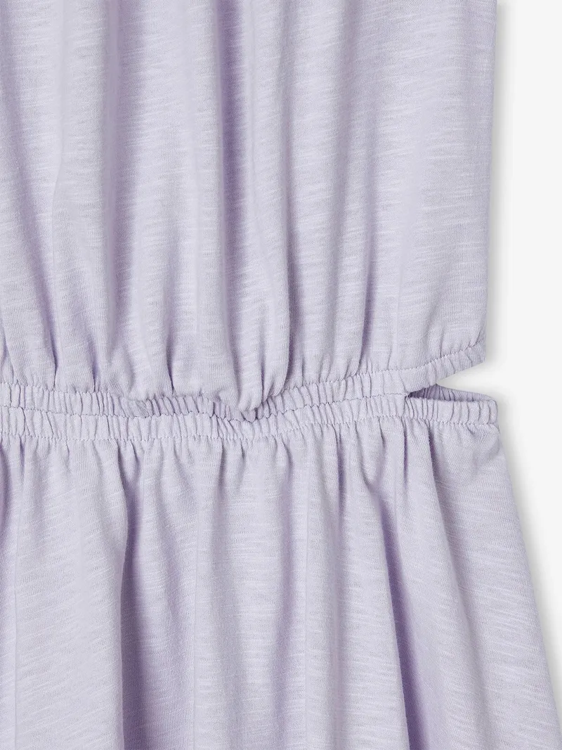 Vertbaudet Mädchen Trägerkleid mit Cut-out an den Seiten lavandel, Lavandel, – Produktbild 4 von 4