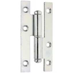 Alberts ALBERTS Aushebescharnier, sendvz., links, LxB 94x45 mm – Produktbild 1 von 1