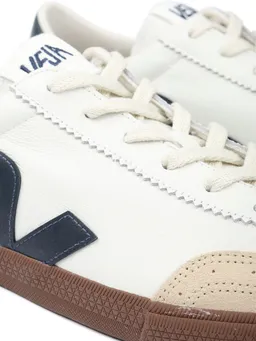 Veja Veja Herren-Sneakers Volley OT Leather White Nautico Bark – Produktbild 1 von 1